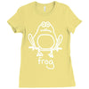 frog Ladies Fitted T-Shirt