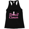 playing for breast cancer Racerback Tank