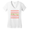 merry pizza Women's V-Neck T-Shirt