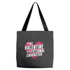 my valentine is a fictional character Tote Bags