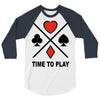 time to play 3/4 Sleeve Shirt