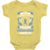Never Underestimate the Strength of a Stomach Cancer Warrior Baby Bodysuit