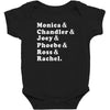 Friends Tv Show Baby Bodysuit