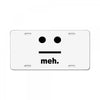 meh License Plate