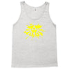 zelda link hylian shield triforce splat Tank Top