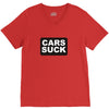 cars suck V-Neck Tee
