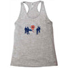 map marker death Racerback Tank