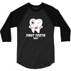 First Tooth Date 3/4 Sleeve Shirt