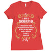 i am a scorpio Ladies Fitted T-Shirt