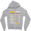 Taurus Facts Servings Per Container Zipper Hoodie