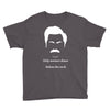 only women shave below the neck Youth Tee