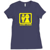 game over funny wedding Ladies Fitted T-Shirt