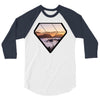 Nature Diamond 3/4 Sleeve Shirt