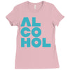 alcohol Ladies Fitted T-Shirt