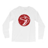 Red Dinosaur Long Sleeve Shirts