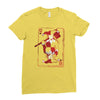 quinn of heart Ladies Fitted T-Shirt
