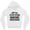 redundancy Zipper Hoodie