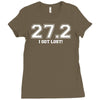 27 i got lost Ladies Fitted T-Shirt