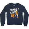 shamble to the cure zombie 5k Crewneck Sweatshirt