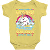 I Wish I Were A Unicorn So I Could Stab Idiots With My Head Baby Bodysuit