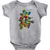 mega turtles Baby Onesie