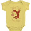 what does the fox say Baby Bodysuit