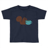 coffe squirrel Toddler T-shirt