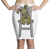 plush bunny Pencil Skirts