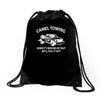 camel towing Drawstring Bags