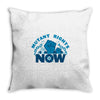 mutant rights now Throw Pillow