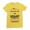 There's This Boy Who Stole My Heart He Calls Me Stepmom Ladies Fitted T-Shirt
