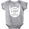 grow long and prosper funny Baby Onesie