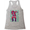 santa claus dabbing Racerback Tank