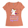 kindergarten squad Women's Triblend Scoop T-shirt