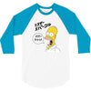 Homer Simpson 3/4 Sleeve Shirt