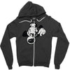 mickey frappe un bang Zipper Hoodie