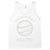 never forget pluto the planet Tank Top