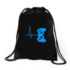 game heart beat Drawstring Bags