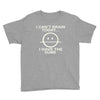 i cant brain today Youth Tee