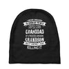 Super Cool Granddad Of A Freaking Awesome Grandson Baby Beanies