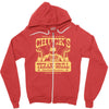 chuck's texan grill Zipper Hoodie