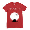 david gilmour on island Ladies Fitted T-Shirt