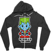 lil captain planet Zipper Hoodie