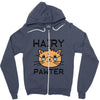funny cat Zipper Hoodie