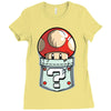 pocket power Ladies Fitted T-Shirt