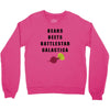 bears beets battlestar galactica Crewneck Sweatshirt