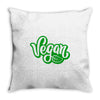 vegan 2 Throw Pillow