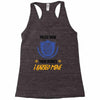 police mom  i rised mine Racerback Tank