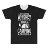 whiskey and camping! All Over Men's T-shirt