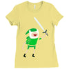 adventure time legend of zelda link Ladies Fitted T-Shirt